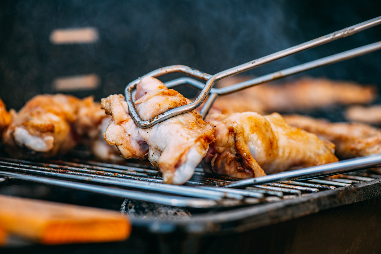 Barbecued Chicken Wings