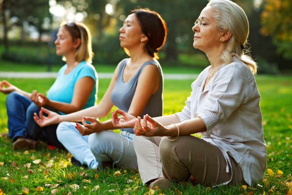 Yoga in nature